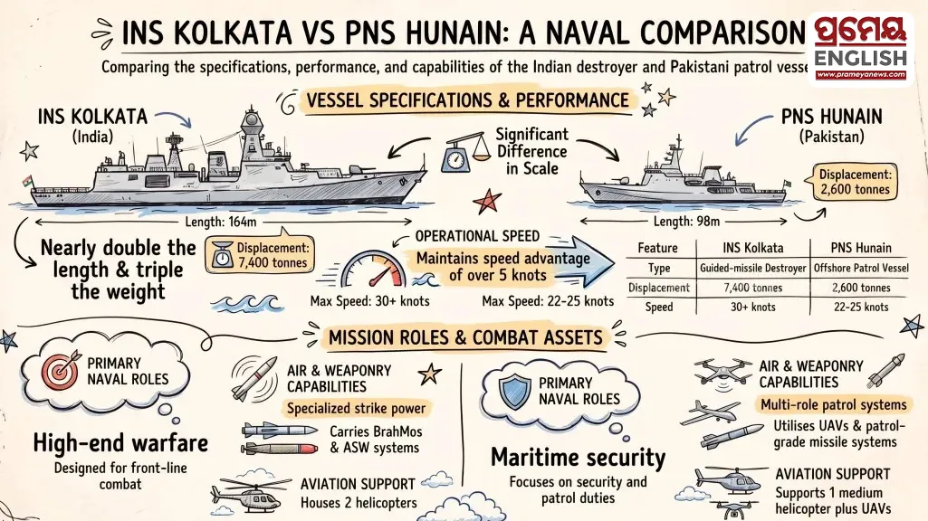 Naval confrontation shows why INS Kolkata outpowers Pakistan offshore Patrol Vessel