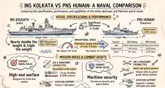 Naval confrontation shows why INS Kolkata outpowers Pakistan offshore Patrol Vessel