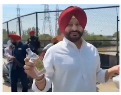 Former Union Minister Ravneet Bittu Detained After Protest Outside CM Mann’s Cavalcade