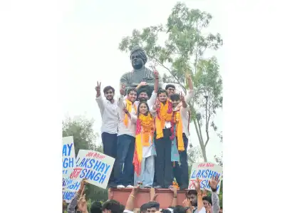 DUSU election results: ABVP's Yash Dabas wins President post