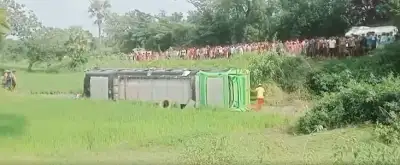 Tourist Bus Overturns on Udala-Nilagiri Road in Balasore, over 40 Injured