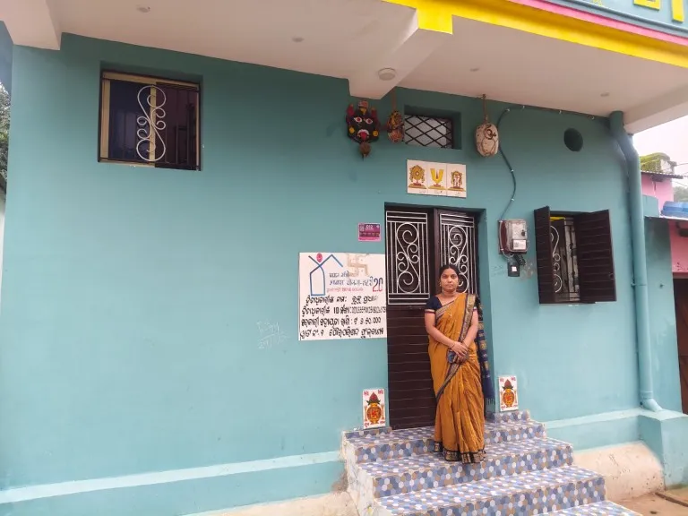 Phulbani Widow Secures her Secure Dream home with PMAY-U Bandhu Wage loss Compensation Scheme