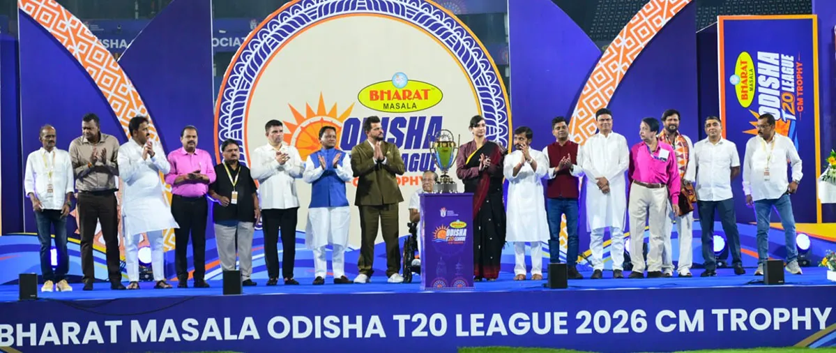 Odisha T20 League CM Trophy officially begins at Barabati Stadium with spectacular fanfare
