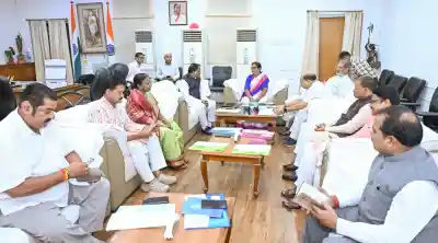 Odisha CM Mohan Majhi attends all-party meeting ahead of Assembly Session, MMDR Act set to rock proceedings 