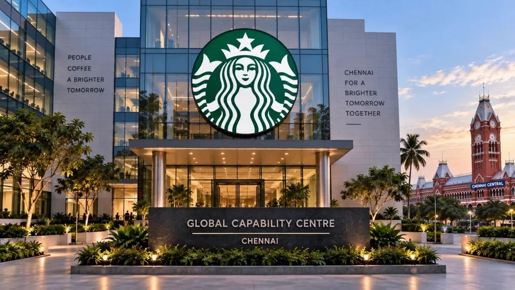 Starbucks to Open First India Technology Hub in Chennai, Creating 800+ High-Paying Jobs