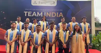 Pride March: 13 Odisha Skilled Youth reach China to participate in Shanghai WorldSkills Competition