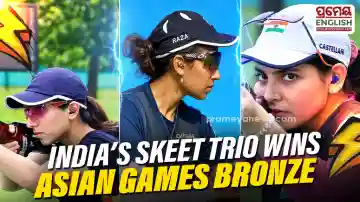 Indian women Skeet Trio grabs Asian Games 2026 Bronze while Manu Bhaker Storms into final