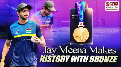 Jay Meena scripts history by winning Bronze medal in Soft Tennis at Asian Games