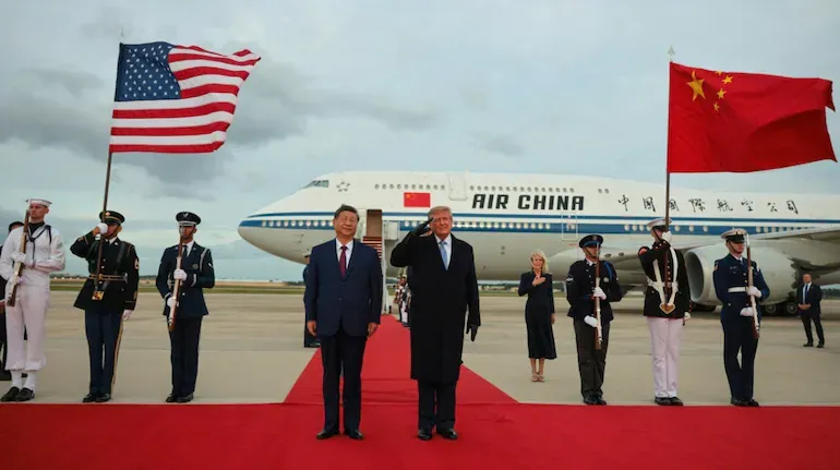 Trump breaks protocol to welcome Chinese President Xi Jinping in Washington