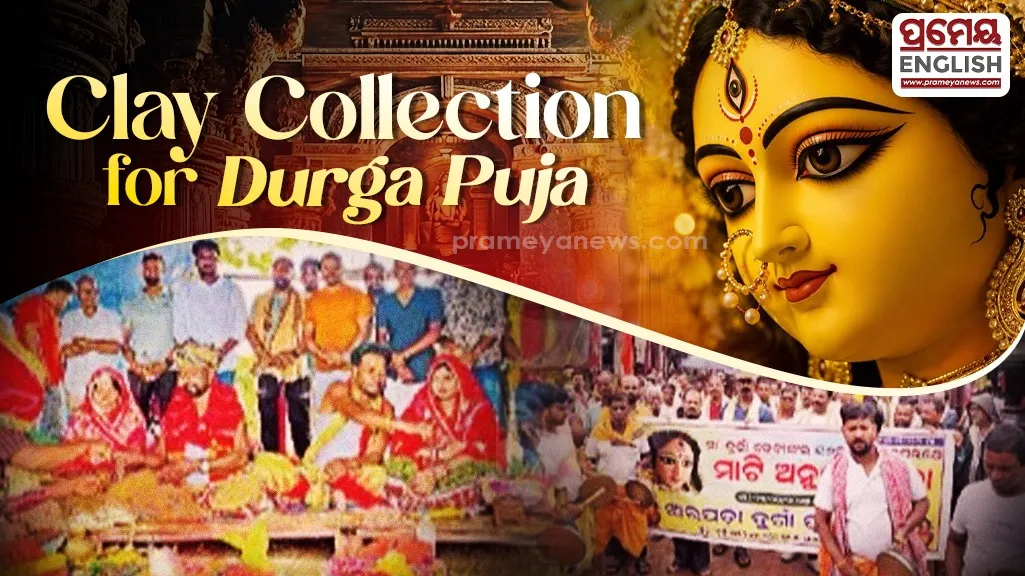 Durga Puja 2026: Clay collection rituals held in Bhubaneswar’s various locations

