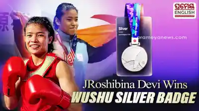 Asian Games: Wushu star Roshibina Devi clinches Silver in Women Sanda 60kg final At Aichi Nagoya games