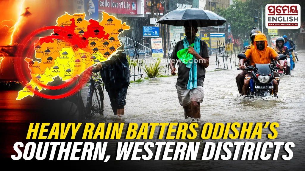 Rainfall activity is expected to decrease slightly on Saturday, September 26, although several parts of the state may continue to receive rain. Bargarh and Nuapada may experience heavy rainfall accompanied by winds of 30–40 kmph.