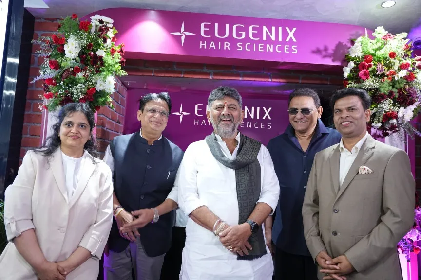Karnataka CM inaugurates Eugenix hair restoration center in Bengaluru, Domlur