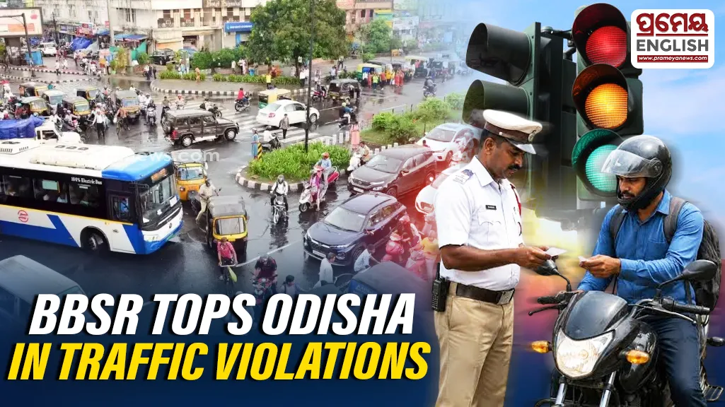 Bhubaneswar Tops Odisha in Traffic Violations, Cuttack Collects Highest Fine of Rs 1.07 Crore