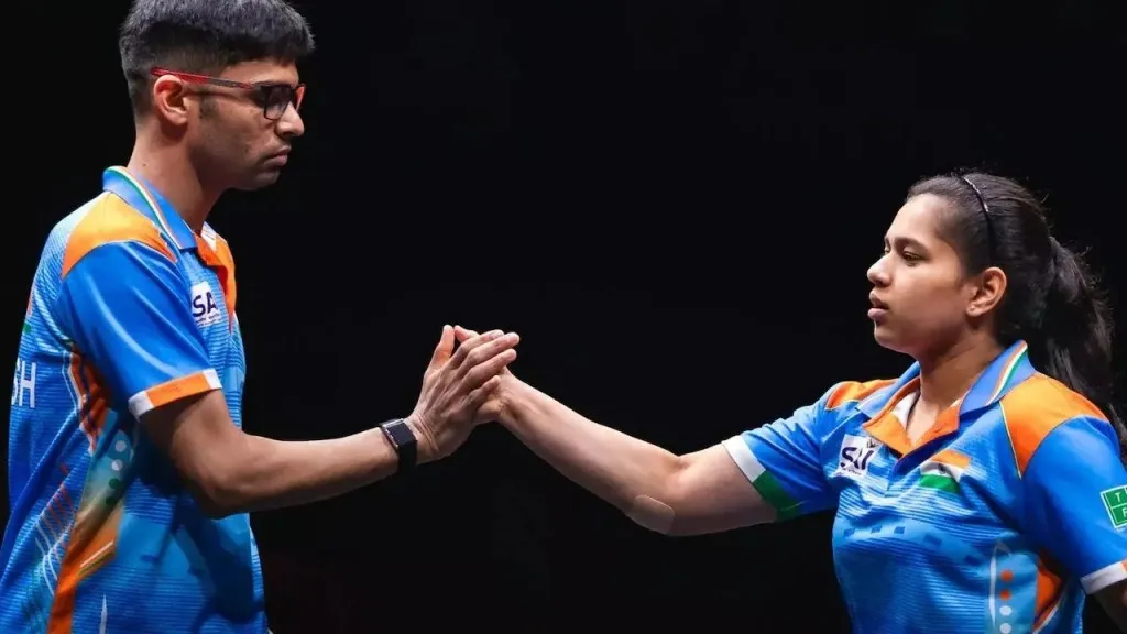 Manush Shah and Diya Chitale clinch mixed doubles bronze for India at Aichi-Nagoya Games