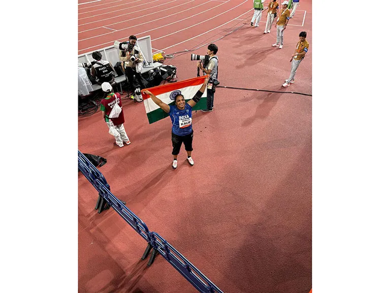 Manpreet Kaur secures Bronze for India in Shot Put at Asian Games 2026