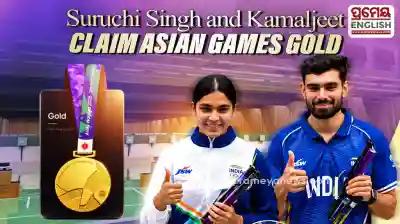 Asian Games: Suruchi and Kamaljeet clinch Gold in 10m Air Pistol