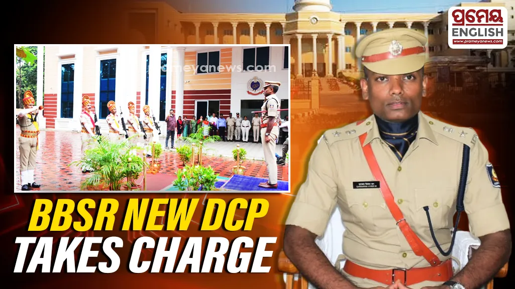 Dr Saravana Vivek M takes charge as new Bhubaneswar DCP