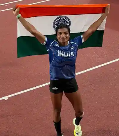 History made as Baranica Elangovan wins Bronze medal for India in Asian Games pole vault