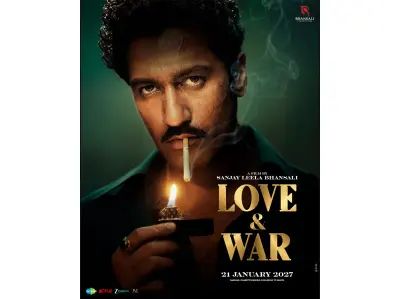 Love & War film: Vicky Kaushal turns rugged and brooding in first-look poster