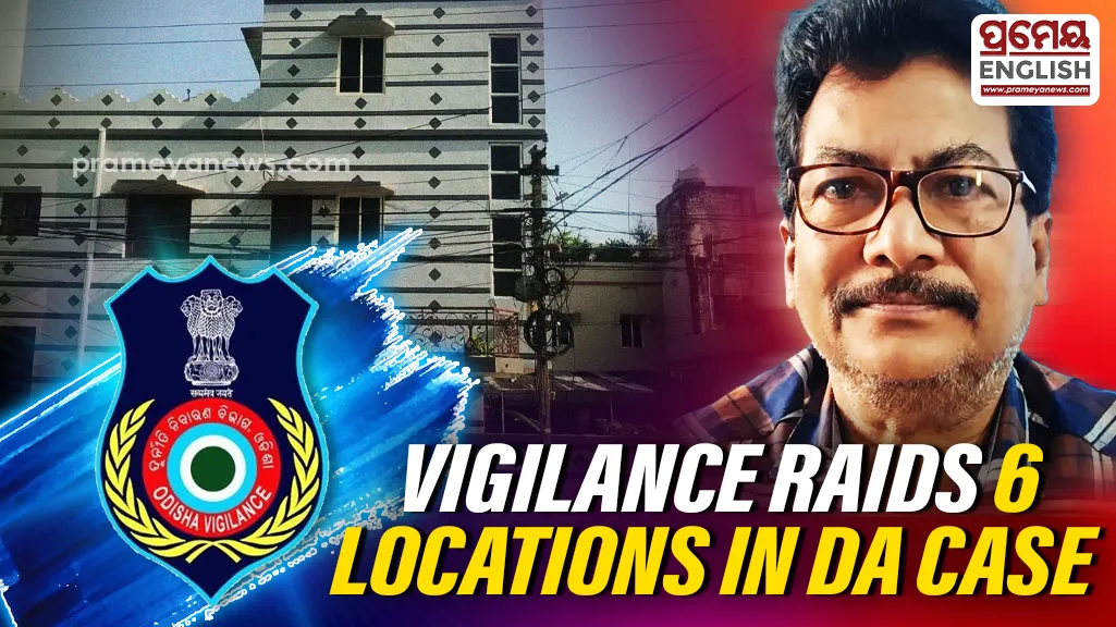Vigilance raids six locations linked to Malkangiri Engineer over disproportionate assets