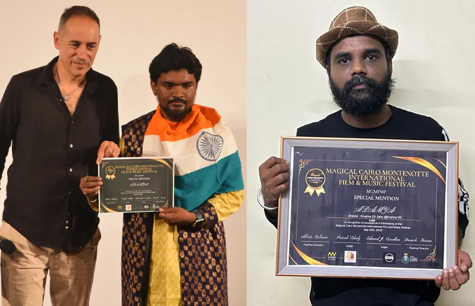 Odia short film ‘Adamya’ wins best film award at International Film Festival in Italy