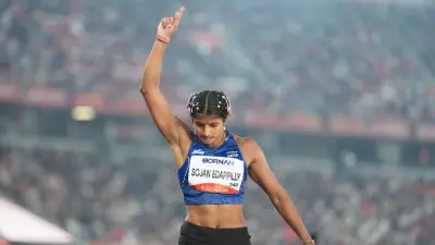 Asian Games: Indian jumper Ancy Sojan secures silver as China claims gold in thrilling finale