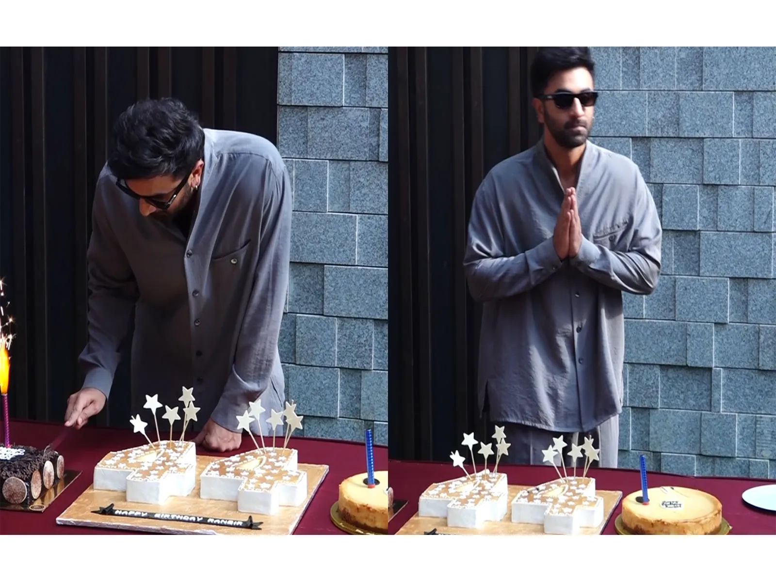 Ranbir Kapoor celebrates 44th birthday with paparazzi 