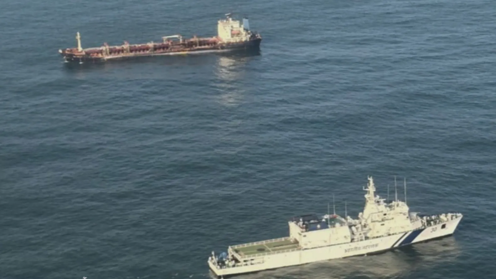 ICG rescues tilting chemical tanker carrying 9,000 MT palm oil and 23 crew from sinking off Odisha coast