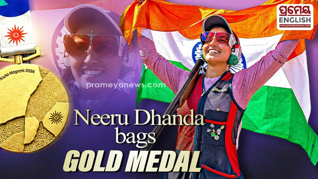 Shooter Neeru Dhanda secures women's trap Gold for India at the ongoing Asian Games 2026