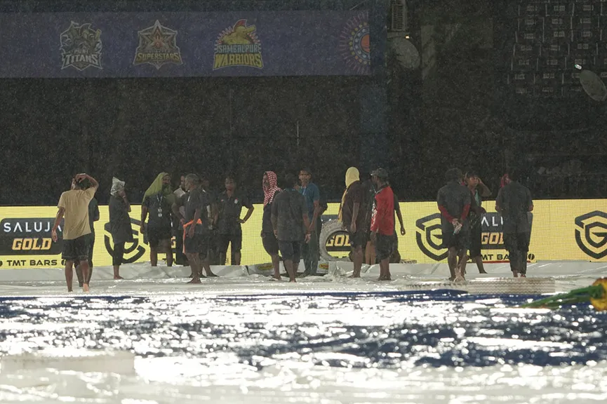 Decades of field experience help ground staff tackle rain delays at Odisha T20 tournaments