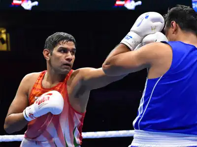Indian boxer Narender Berwal gags Asian Games Bronze following tough semifinal bout