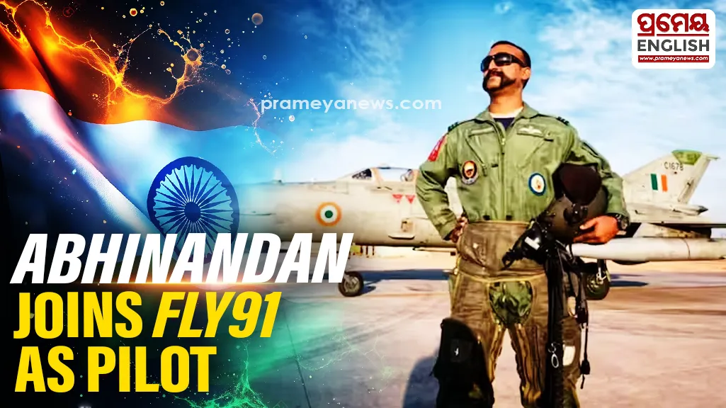 Indian Air Force Veteran Abhinandan Varthaman Begins his Commercial Pilot Career at FLY91