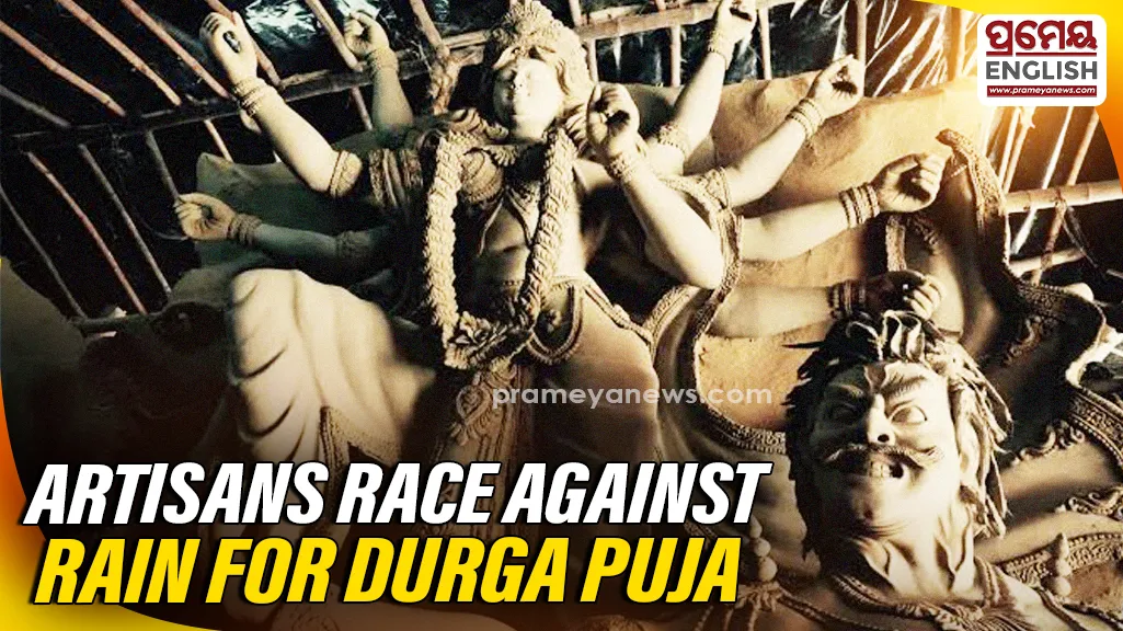 Durga Puja 2026: Artisans race against rain to shape goddess idols