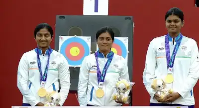 India secures women's compound archery team gold, beats China in final