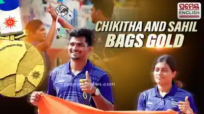 Indian archers Chikitha and Sahil clinch Mixed Team Gold over South Korea in a thrilling final