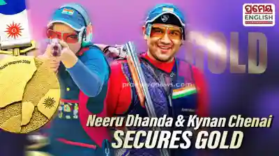 Indian shooters Neeru Dhanda and Kynan Chenai secure historic Trap Mixed Team Gold at Asian Games