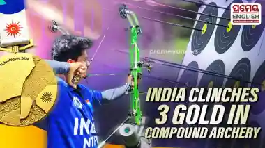 Compound archery teams clinch three Gold Medals and secure LA 2028 Olympic quota for India