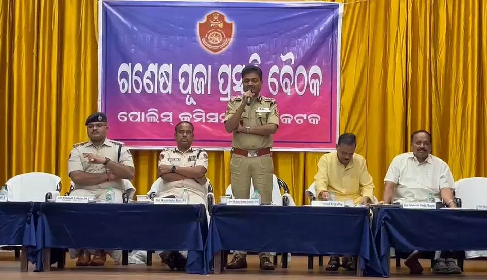 No forced chanda, no distorted idols: Cuttack police issues Ganesh Puja guidelines