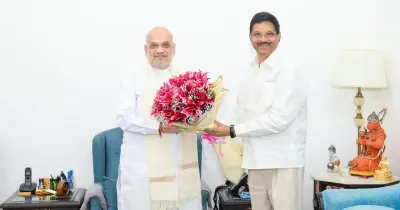 Odisha Governor meets Home Minister Amit Shah