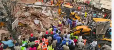 Delhi Building Collapse: Two Dead; Rekha Gupta, Amit Shah Take Stock, Rahul Gandhi Raises Hostel Concerns