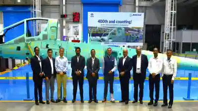 Tata Boeing Aerospace delivers 400 “made in India” Apache Fuselages