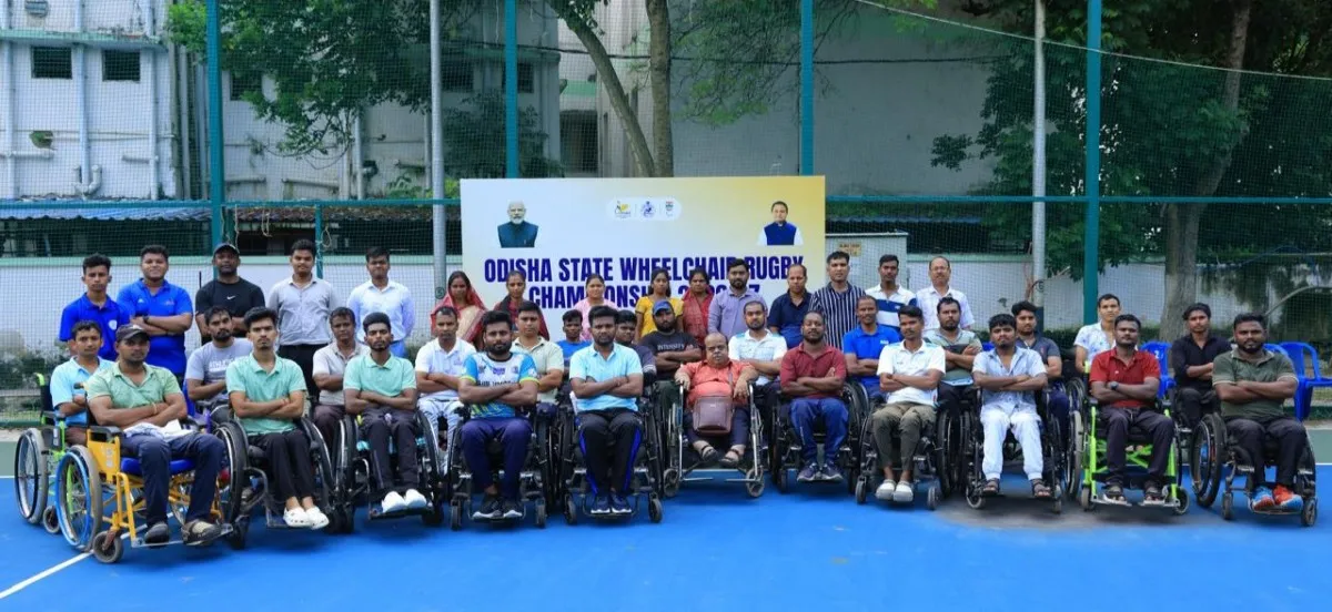 Odisha Para Rugby Championship Concludes As 29 Athletes Display Outstanding Wheelchair Skills