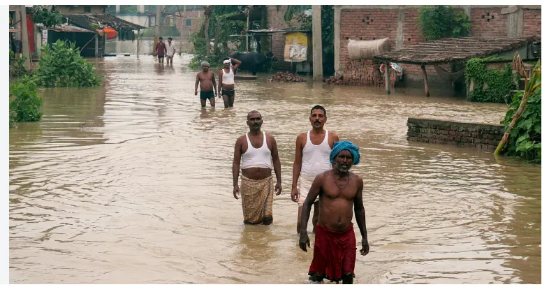 Bihar Floods Affect Over 40 Lakh People Across 14 Districts