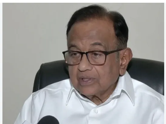 “13.30 crore deletions is laughable, farcical”: P Chidambaram attacks SIR process