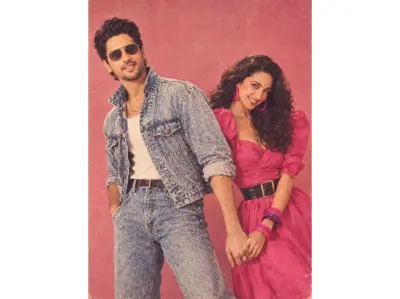 Kiara Advani and Sidharth Malhotra join 80's AI pic trend