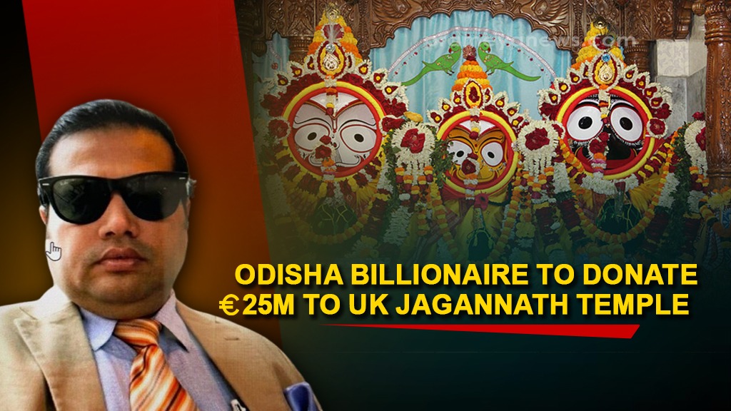 Shree Jagannath Temple in UK now secured despite setbacks, Dr. Biswanath Patnaik commits £25 Million
