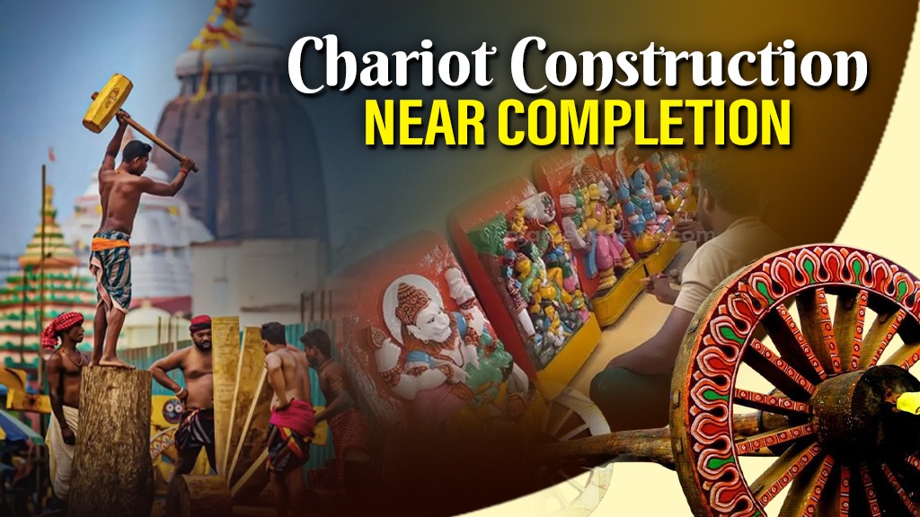 Rath Yatra 2025: Preparation underway in full swing, chariots’ construction near completion