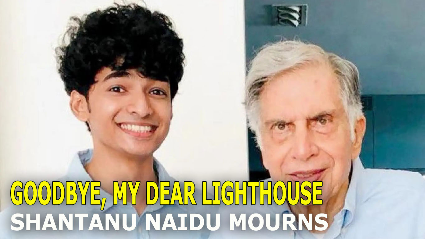 Shantanu Naidu mourns Ratan Tata | Ratan Tata Died at 86 | Prameya English
