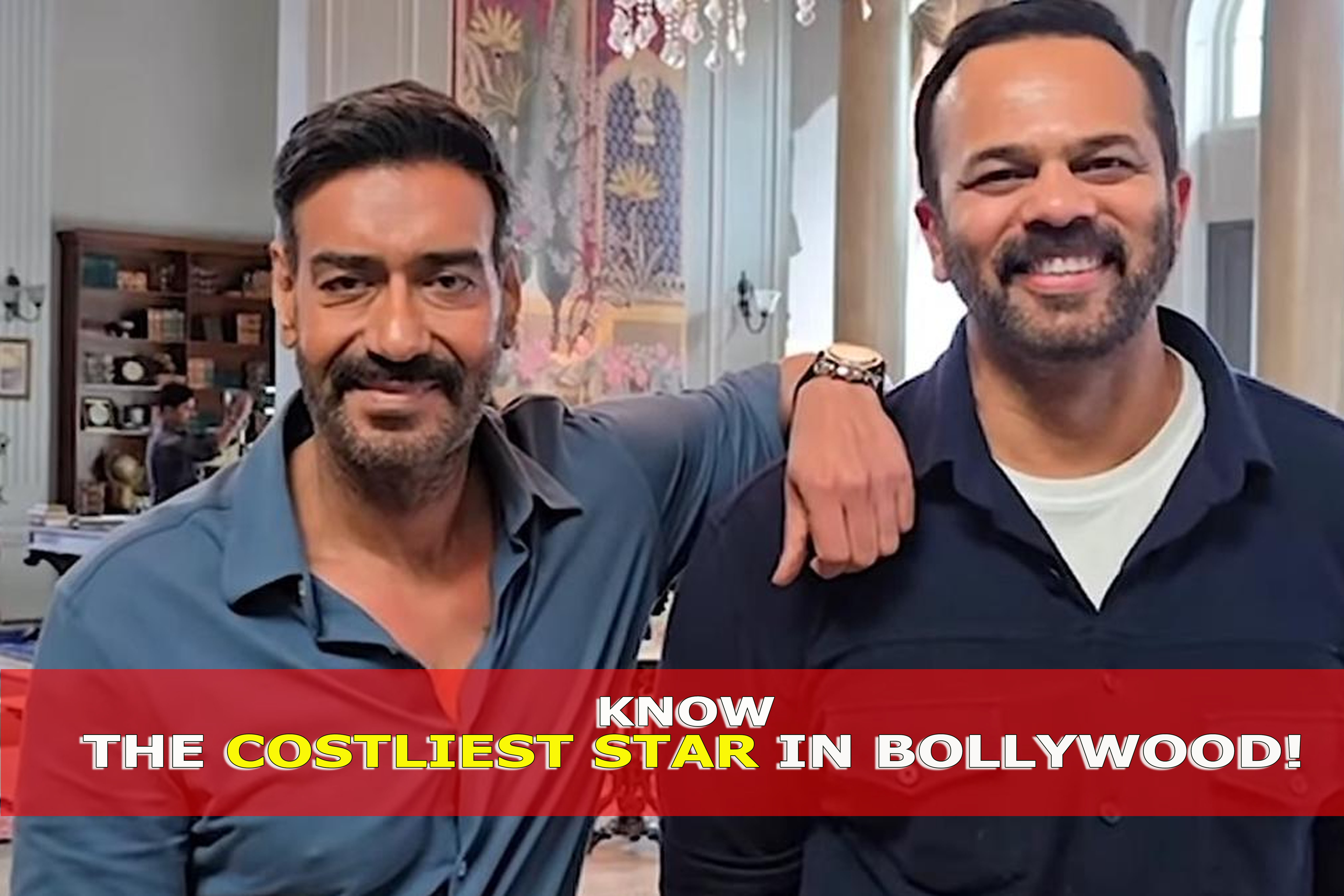 How much fee Ajay Devgn charged in Singham Again? Know the costliest star in Bollywood!